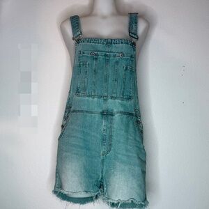 Shein Denim Overall Shorts